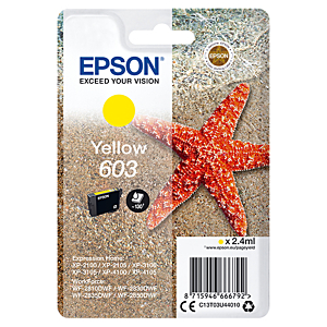 EPSON TINTA AMARILLA STD ESTRELLA DE MAR 1 TINTA 603 NO TAG SINGLE