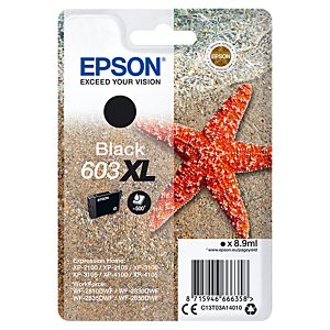 EPSON TINTA NEGRA XL ESTRELLA DE MAR 1 TINTA 603XL NO TAG SINGLE