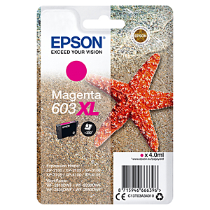 EPSON TINTA MAGENTA XL ESTRELLA DE MAR 1 TINTA 603XL NO TAG SINGLE