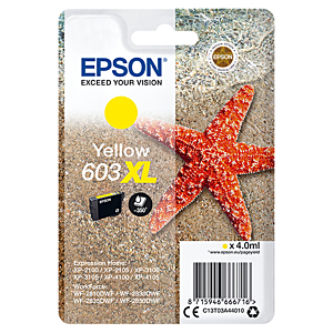 EPSON XP2100 CARTUCHO AMARILLO 603XL ESTRELLA DE MAR