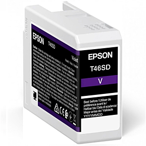 EPSON  SINGLEPACK VIOLET T46SD ULTRACHROME PRO 10 INK 25ML SC-P700
