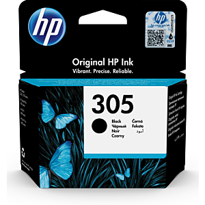 HP DESKJET 1210,1212, DESKJET PLUS 4100  CARTUCHO NEGRO Nº305
