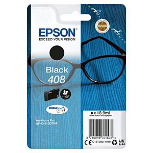 EPSON TINTA NEGRO SINGLEPACK 408 DURABRITE ULTRA INK