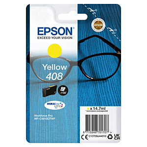 EPSON TINTA AMARILLLO SINGLEPACK 408 DURABRITE ULTRA INK