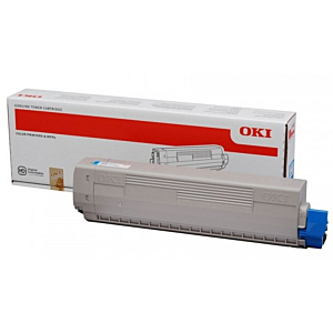 OKI TONER MC861 MC861+ CIAN 10K