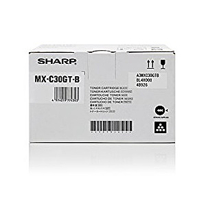 SHARP  TONER MXC300W MXC250F NEGRO 6000 PAGINAS