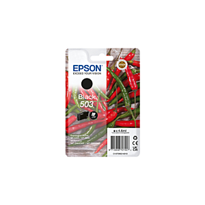 EPSON CARTUCHO NEGRO 503 WF-2960DWF,WF-2965DWF, XP-5205 PIMIENTO