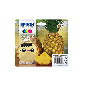 EPSON CARTUCHO 4 COLORES MULTIPACK 604 XP-2200, WF-2910DWF PIÑA