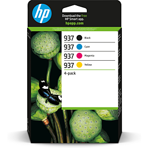 HP 937 PACK 4 COLORES CMYK
