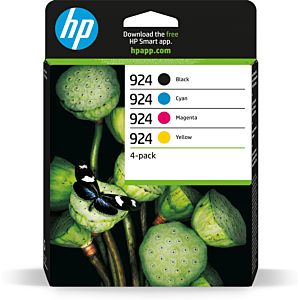 HP 924 PACK 4 COLORES CMYK