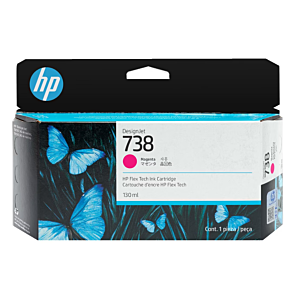 HP DESIGNJET 738 CARTUCHO MAGENTA 130ML