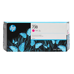 HP DESIGNJET 738 CARTUCHO MAGENTA 300ML