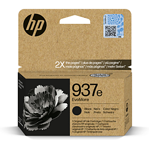 HP 937E CARTUCHO NEGRO OFFICEJET PRO 9110B, 9120