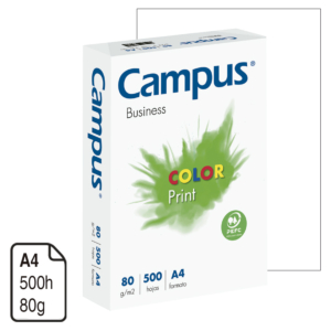 PAPEL CAMPUS COLOR PRINT PEFC BLANCO A4 80 G. 500 H.