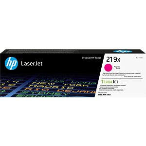 HP 219X HIGH YIELD MAGENTA ORIGINAL LASERJET TONER CARTRIDGE