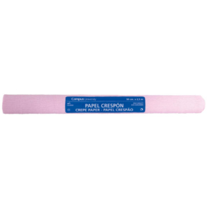 PAPEL CRESPÓN CAMPUS COLLEGE 50CM X 2,5M ROSA CLARO                                                 