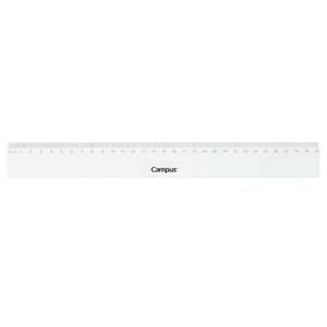 REGLA CAMPUS PLÁSTICO 30 CM                                                                         