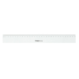 REGLA CAMPUS PLÁSTICO 30 CM                                                                         