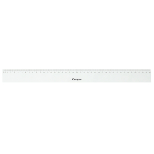 REGLA CAMPUS PLÁSTICO 40 CM                                                                         