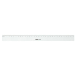 REGLA CAMPUS PLÁSTICO 40 CM                                                                         