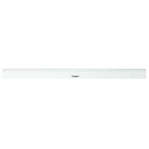 REGLA CAMPUS PLÁSTICO 50 CM                                                                         