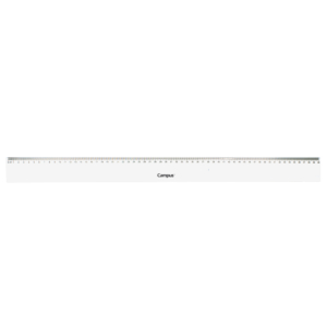 REGLA CAMPUS PLÁSTICO 60 CM                                                                         