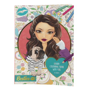 LIBRO PARA COLOREAR GRAFIX LUXURY A4 24 HOJAS                                                       
