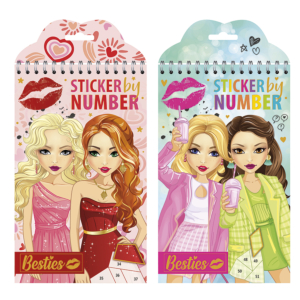 PEGATINAS GRAFIX STICKERS NÚMEROS 2 UD.                                                             