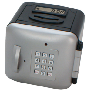 HUCHA PLUS OFFICE ELÉCTRICA NEGRO/PLATA                                                             
