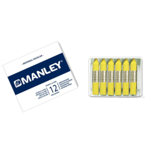 CERAS BLANDAS MANLEY AMARILLO PERMANENTE 12 UD.                                                     