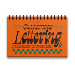 CUADERNO RUBIO LETTERING CURIOOS                                                                    