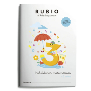 CUADERNO RUBIO HABILIDADES MATEMÁTICAS +3                                                           