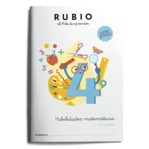 CUADERNO RUBIO HABILIDADES MATEMÁTICAS +4                                                           