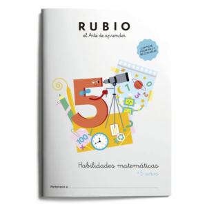 CUADERNO RUBIO HABILIDADES MATEMÁTICAS +5                                                           