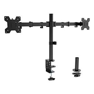 SOPORTE MESA 2 PANTALLA 10KG 17-32"
