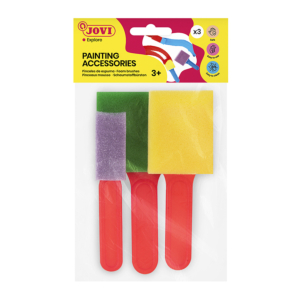PINCEL ESPUMA JOVI 3 UD.                                                                            