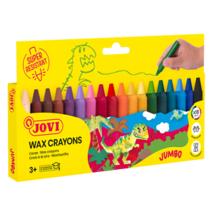CERAS PLÁSTICAS WAX CRAYONS 18 COLORES                                                              
