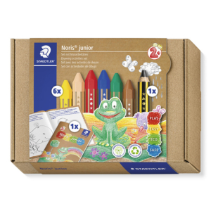 SET DE DIBUJO NORIS JUNIOR CERAS DE COLORES                                                         