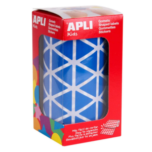 GOMETS FORMAS GEOMÉTRICAS APLI TRIÁNGULO 20 MM AZUL                                                 