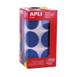 GOMETS FORMAS GEOMÉTRICAS APLI REDONDO 33 MM AZUL                                                   