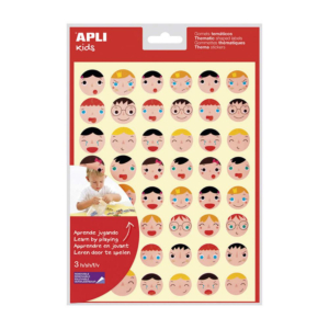 GOMETS FORMAS APLI EMOCIONES 20 Y 23 MM                                                             