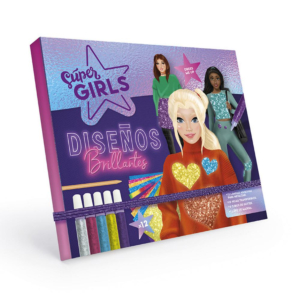 KIT SUPER GIRLS DISEÑOS BRILLANTES                                                                  