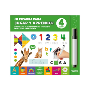 MI PIZARRA PARA JUGAR Y APRENDER IMAGILAND 4 AÑOS                                                   
