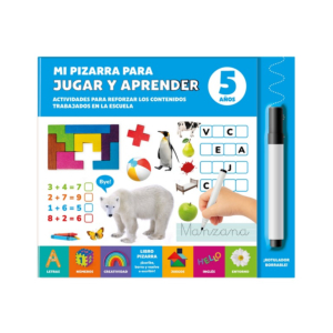 MI PIZARRA PARA JUGAR Y APRENDER IMAGILAND 5 AÑOS                                                   