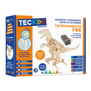 JUEGO DE CONSTRUCCIÓN MADERA IMAGILAND TECKIDS TYRANNOSAURUS REX                                    