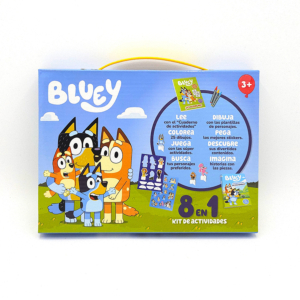 MALETÍN DE ACTIVIDADES IMAGILAND BLUEY 8 EN 1                                                       