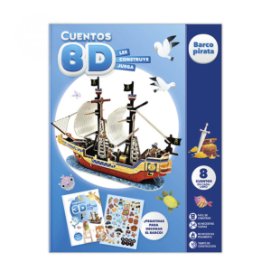 JUEGO IMAGILAND CUENTOS 3D BARCO PIRATA                                                             