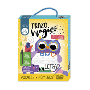 JUEGO EDUCATIVO IMAGILAND TRAZO MÁGICO VOCALES Y NÚMEROS                                            
