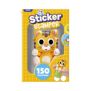 SELLO PEGATINAS IMAGILAND STICKER STAMPER GATO                                                      