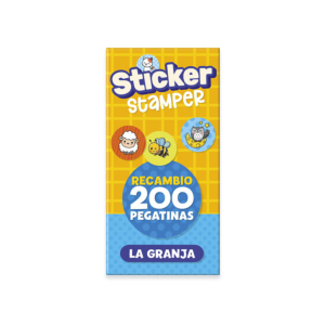 RECAMBIO PEGATINAS IMAGILAND STICKER STAMPER LA GRANJA                                              